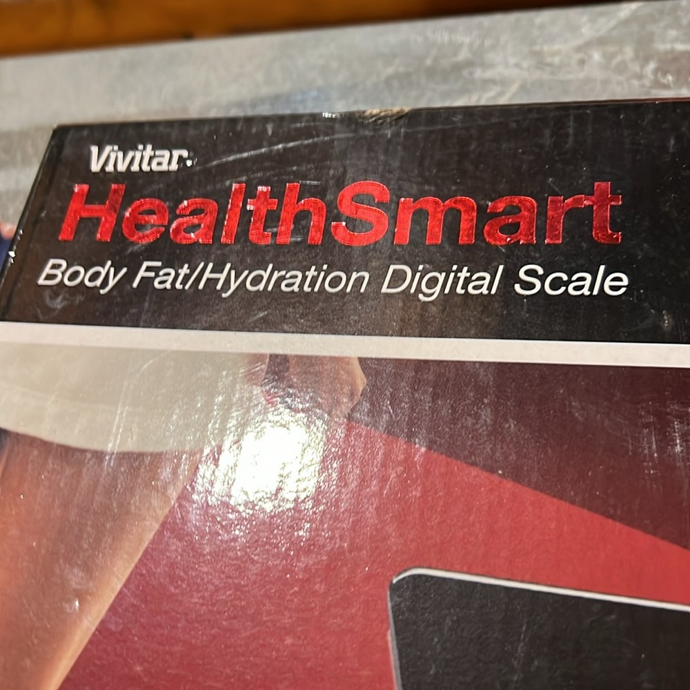 NEW HEALTH SMART BODY FAT/HYDRATION DIGITAL SCALE ! - Picture 6 of 12